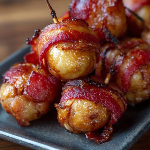 Bacon Wrapped Water Chestnuts Recipe