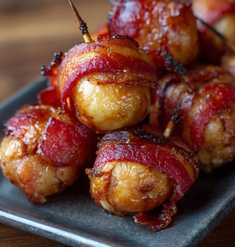 Bacon Wrapped Water Chestnuts Recipe