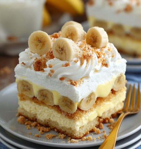 Banana Pudding Poke Cake Recipe