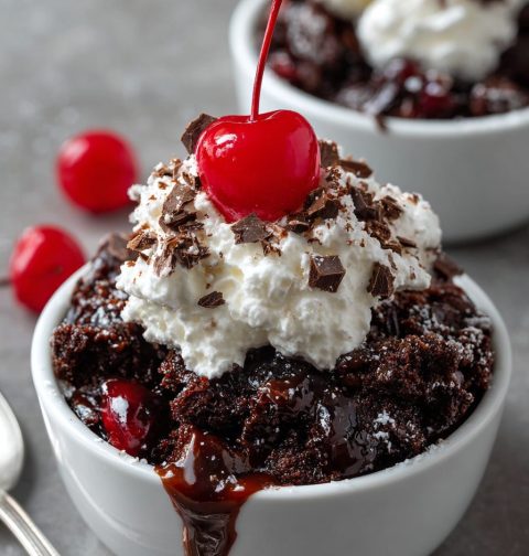 Black Forest Dump Cake Recipe