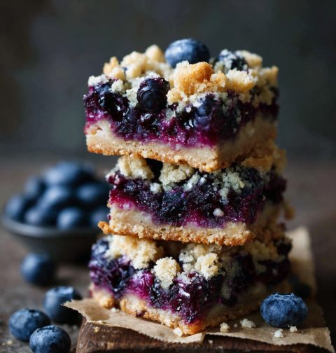 Blueberry Crumb Bars Recipe