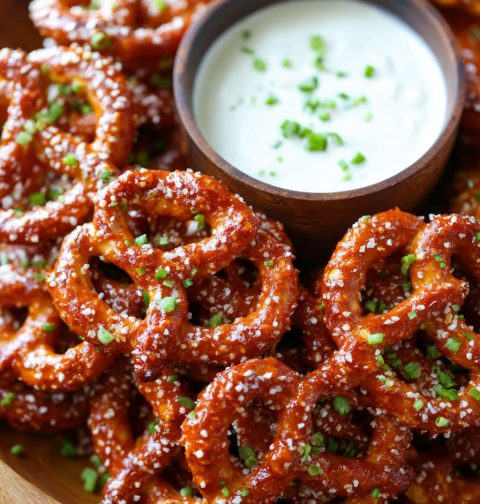 Buffalo Wing Pretzels Recipe