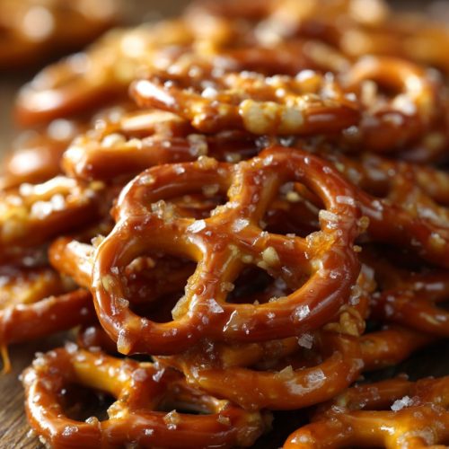 Butter Toffee Pretzels Recipe