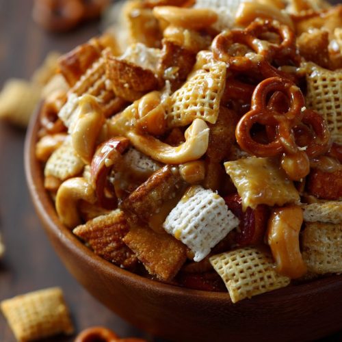 Caramel Apple Snack Mix Recipe