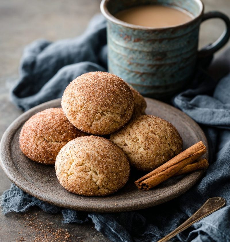 Chai Spiced Snickerdoodles Recipe