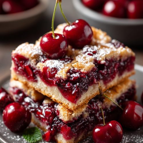 Cherry Pie Bars Recipe