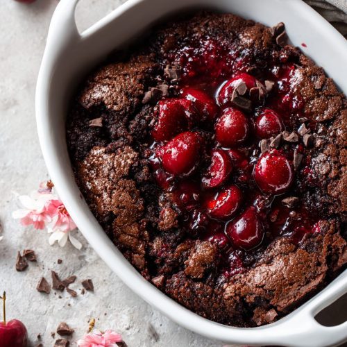 Chocolate Cherry Dump Cake Recipe