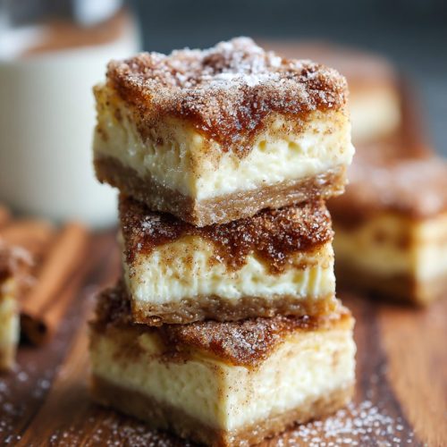Churro Cheesecake Bars Recipe