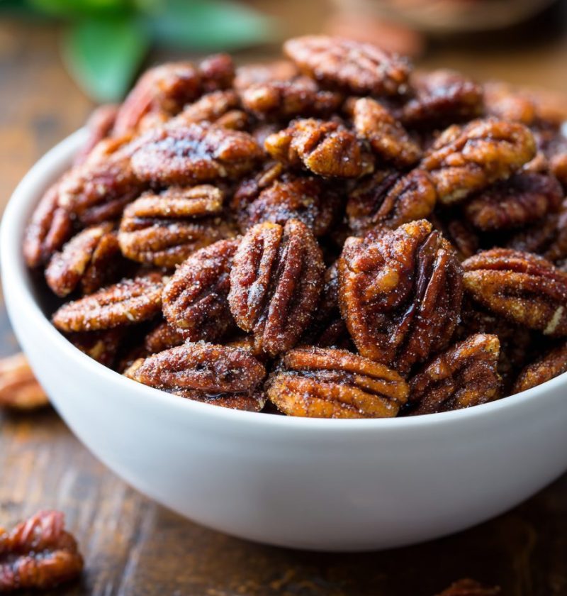 Cinnamon Sugar Roasted Pecans Recipe