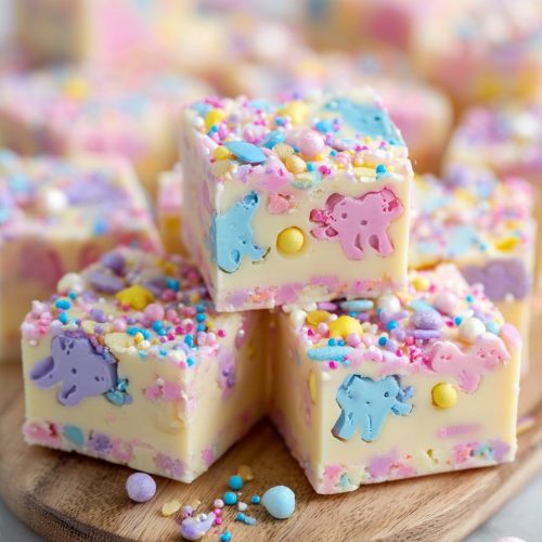 Circus Animal Cookie Fudge Recipe