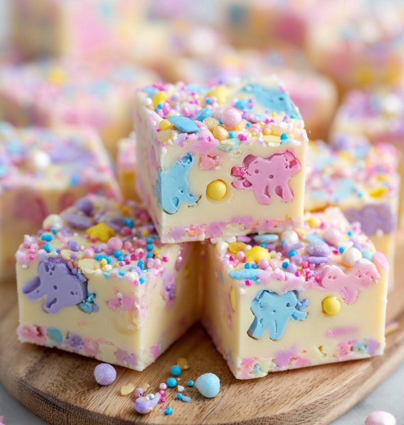 Circus Animal Cookie Fudge Recipe