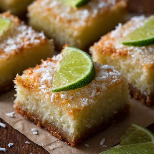 Coconut Lime Bars Recipe