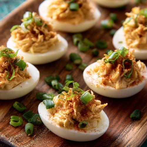 Crab Rangoon Deviled Eggs Recipe