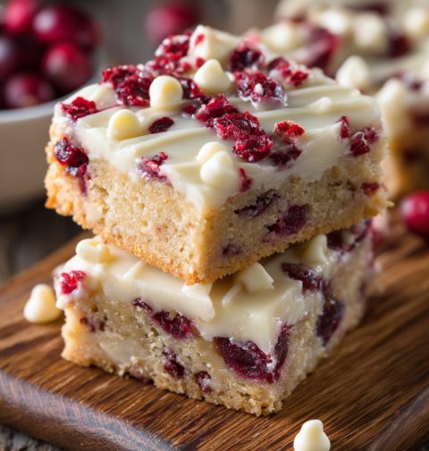 Cranberry Bliss Bars Recipe