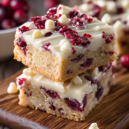 Cranberry Bliss Bars Recipe