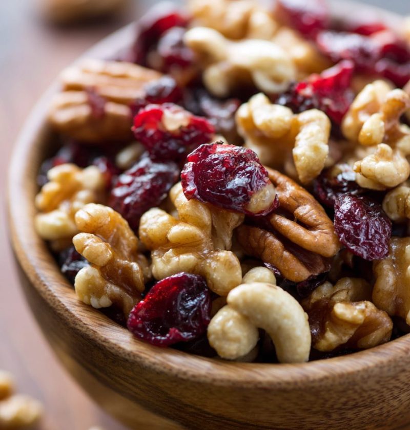 Cranberry Walnut Snack Mix Recipe
