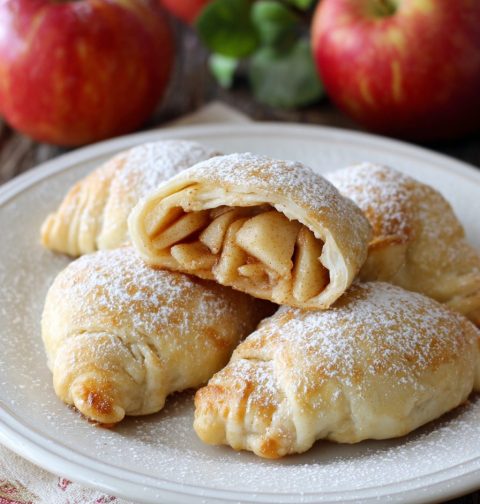 Crescent Roll Apple Dumplings Recipe