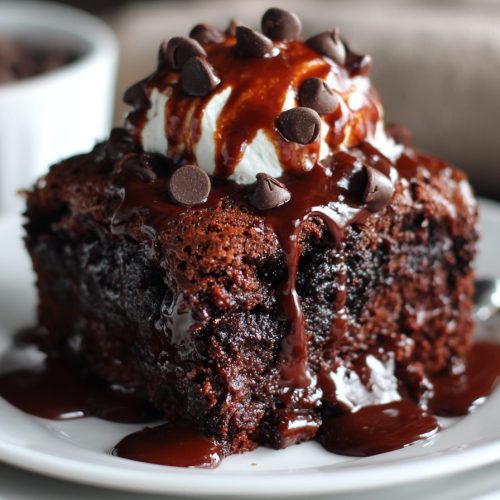 Death by Chocolate Dump Cake Recipe