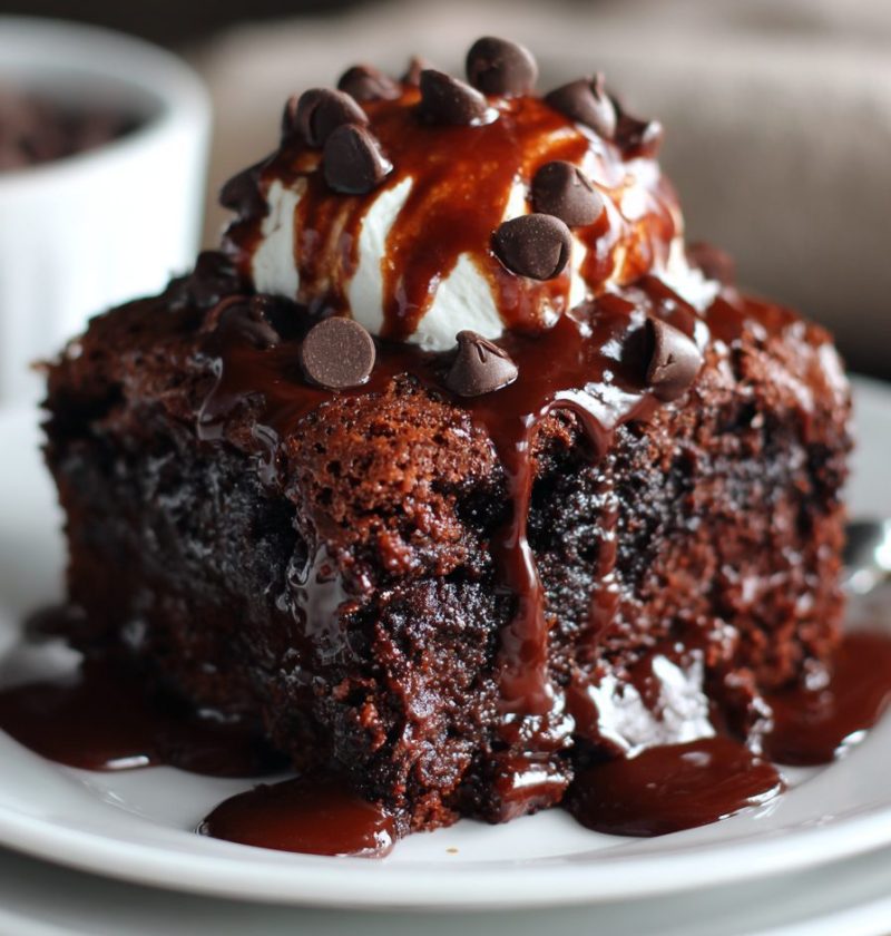 Death by Chocolate Dump Cake Recipe