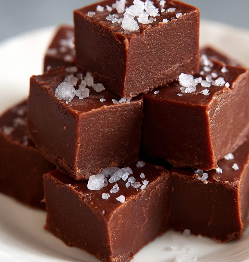 Easy 2-Ingredient Chocolate Fudge Recipe