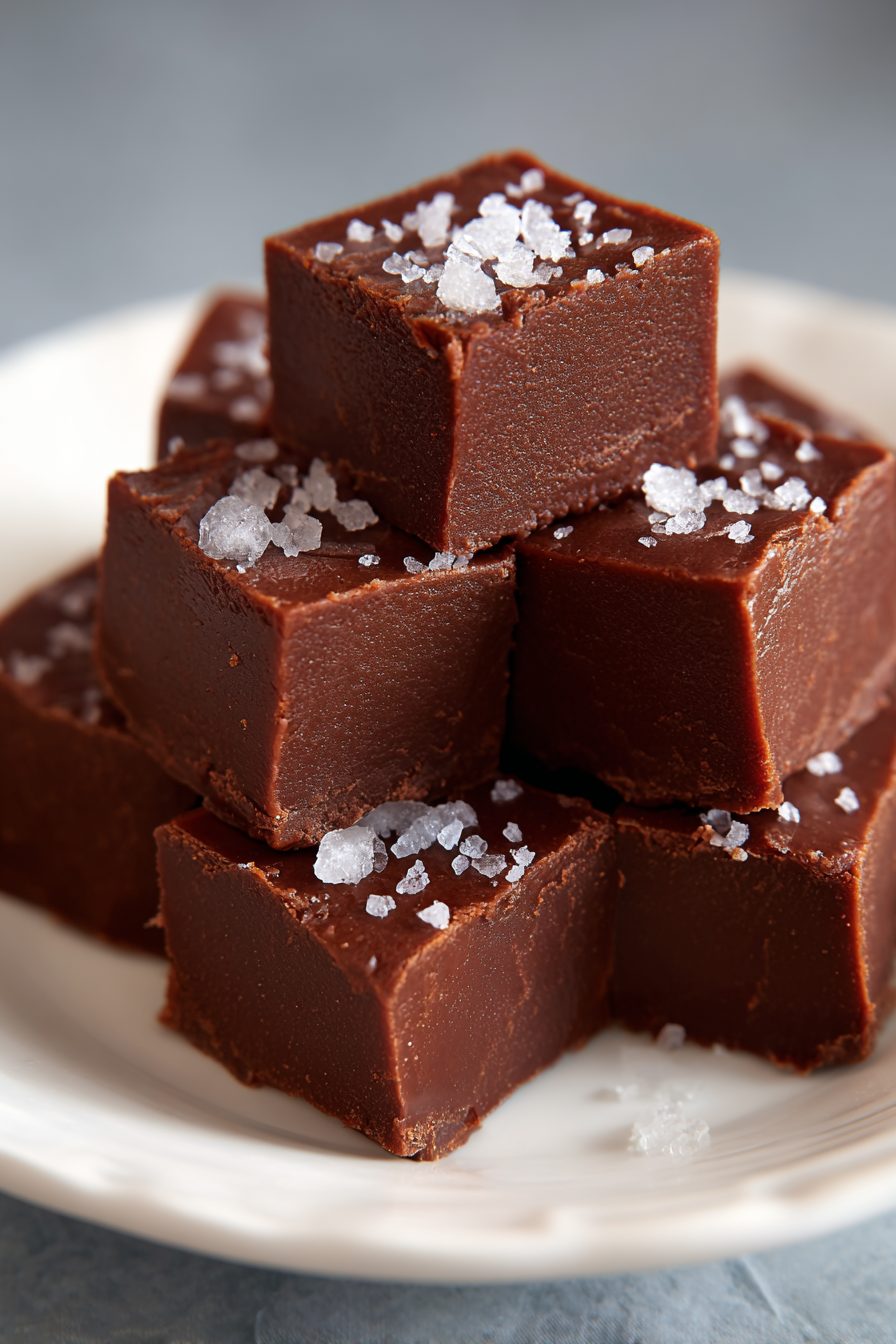 Easy 2-Ingredient Chocolate Fudge