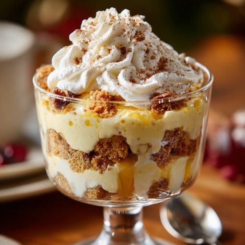 Eggnog Trifle Recipe