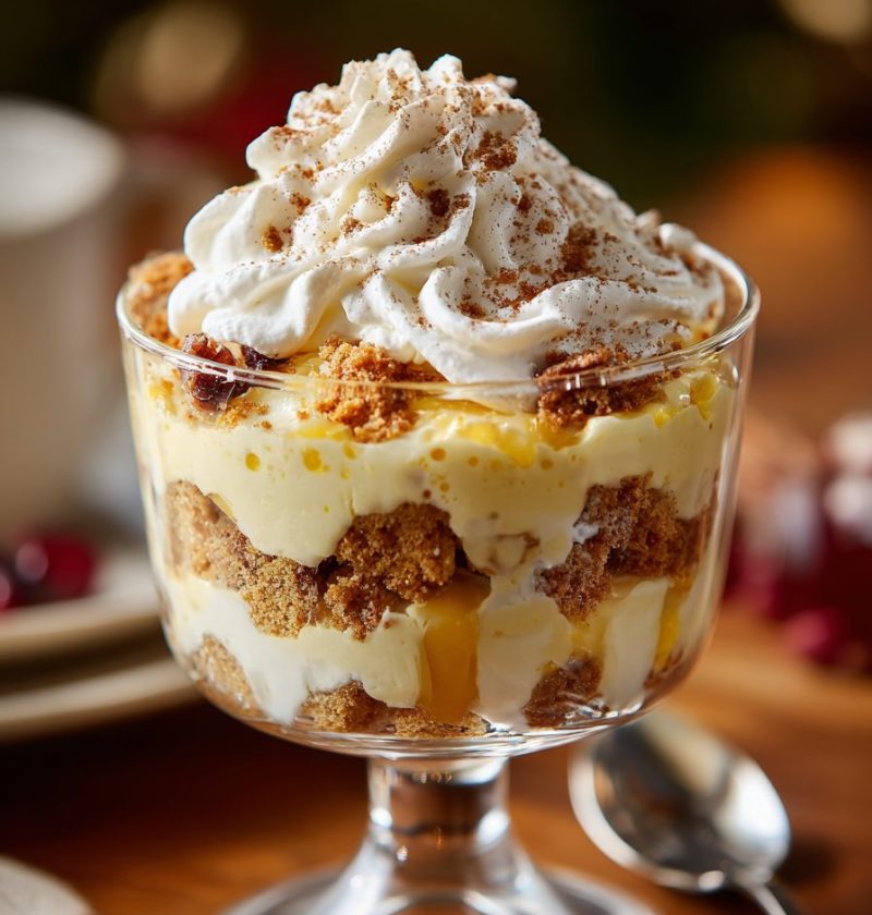 Eggnog Trifle Recipe