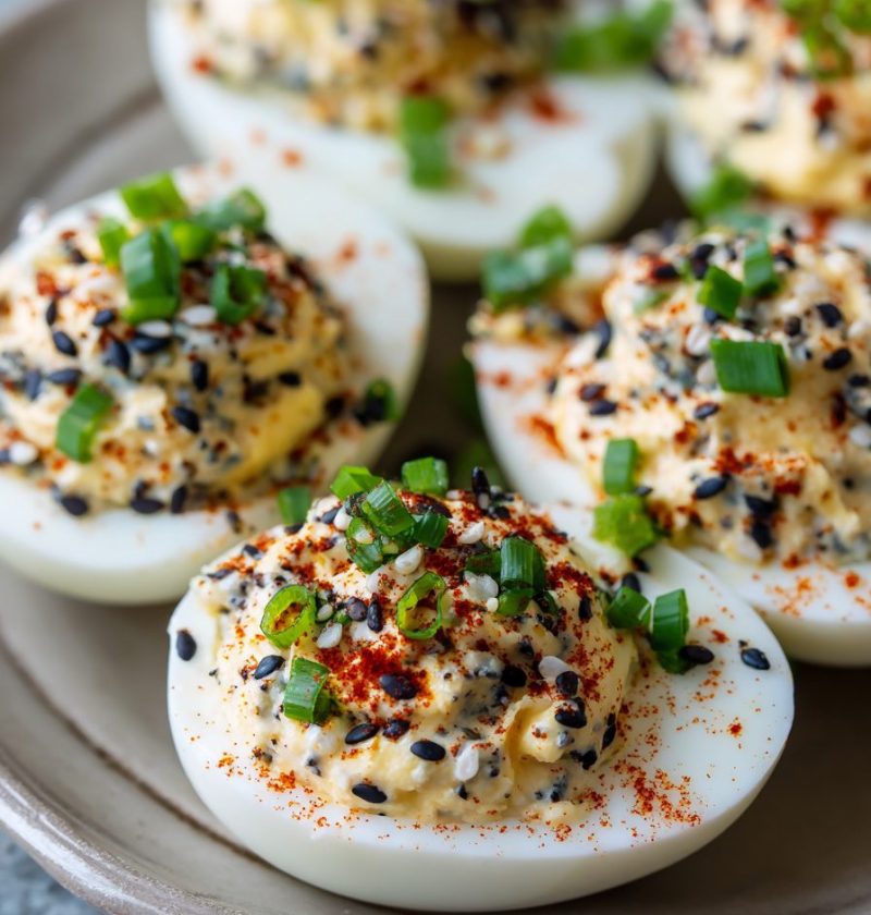 Everything Bagel Deviled Eggs Recipe