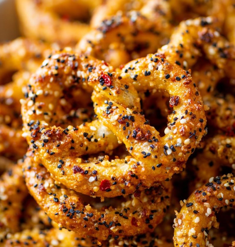 Everything Bagel Seasoned Pretzels Recipe