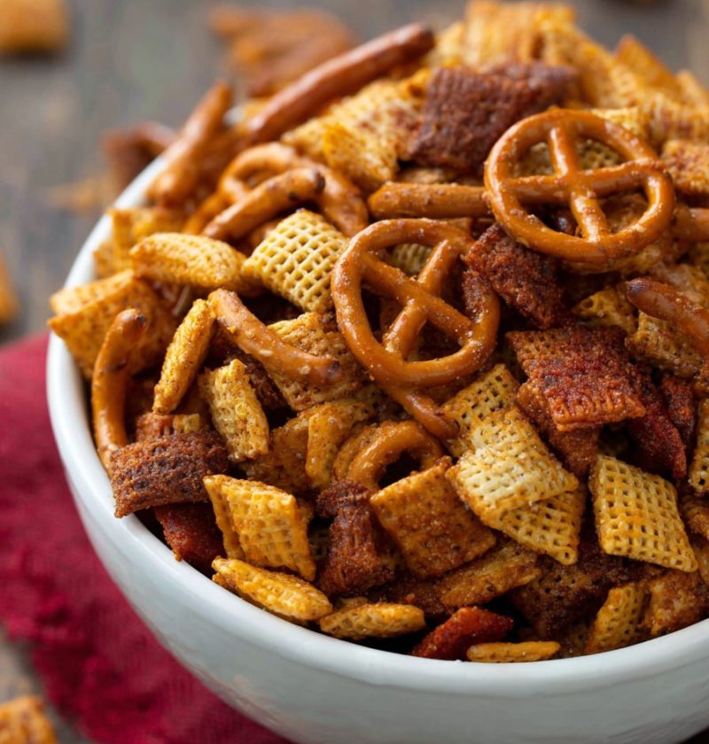 Game Day Spicy Chex Mix Recipe