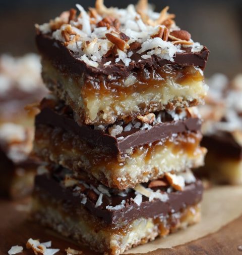 German Chocolate Bars Recipe