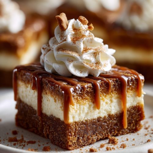 Gingerbread Cheesecake Bars Recipe