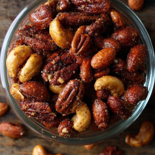 Gingerbread Spiced Nuts Recipe