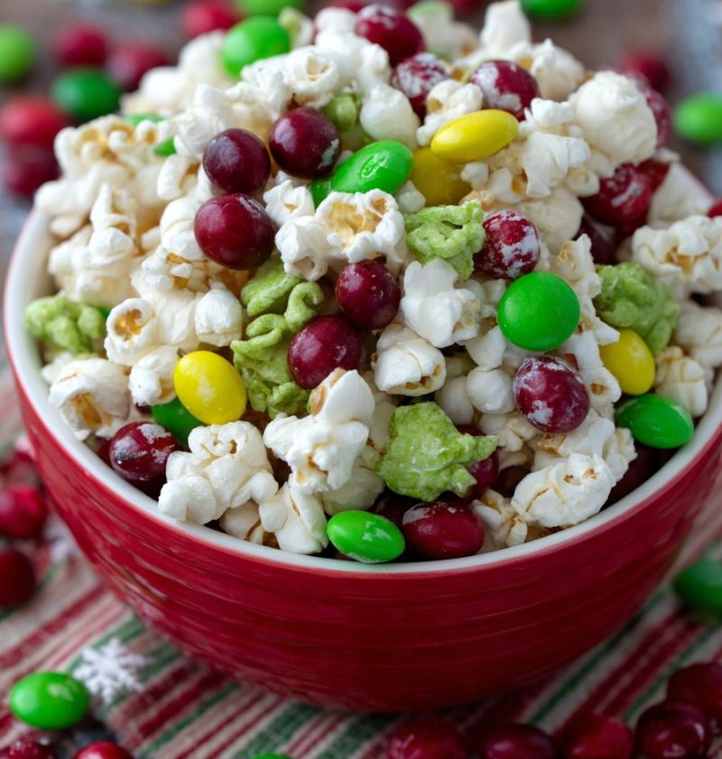 Grinch Popcorn Mix Recipe