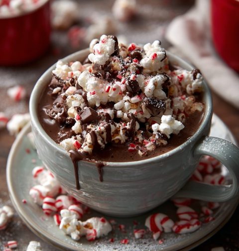 Hot Cocoa Popcorn Recipe