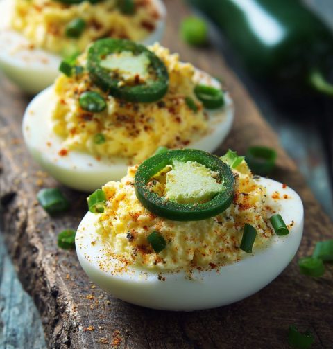 Jalapeño Popper Deviled Eggs Recipe