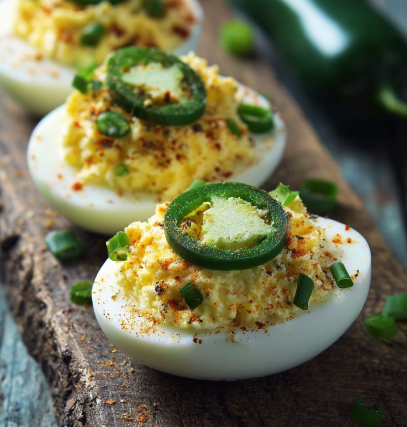 Jalapeño Popper Deviled Eggs Recipe