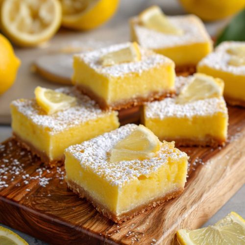 Keto Lemon Bars Recipe