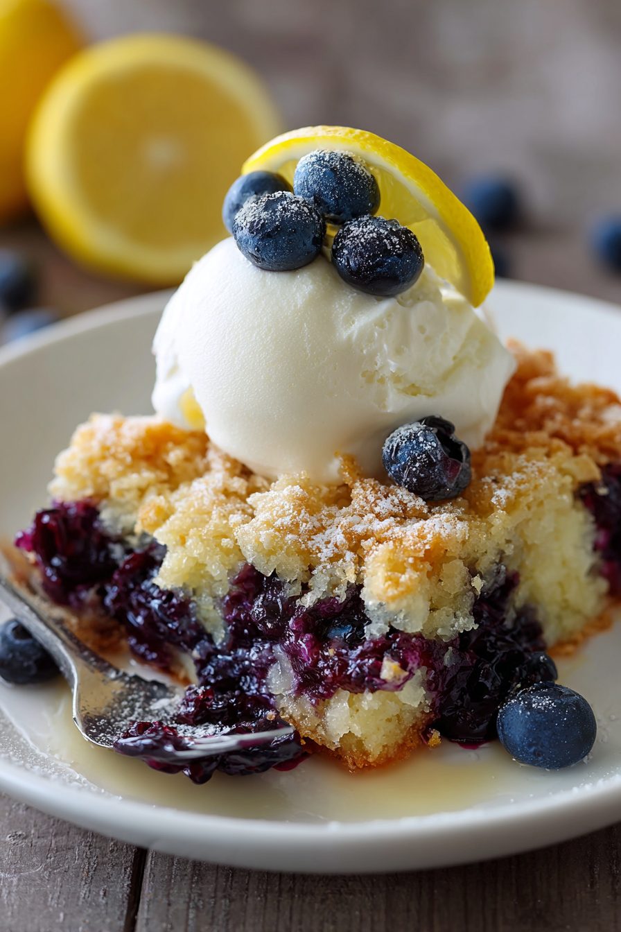 Lemon Blueberry Dump Cake Recipe – Recipecs