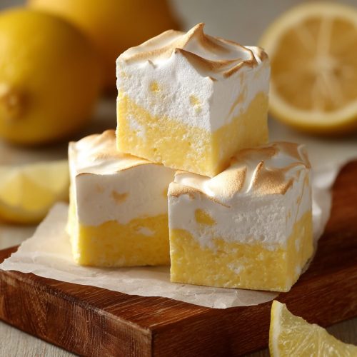 Lemon Meringue Fudge Recipe
