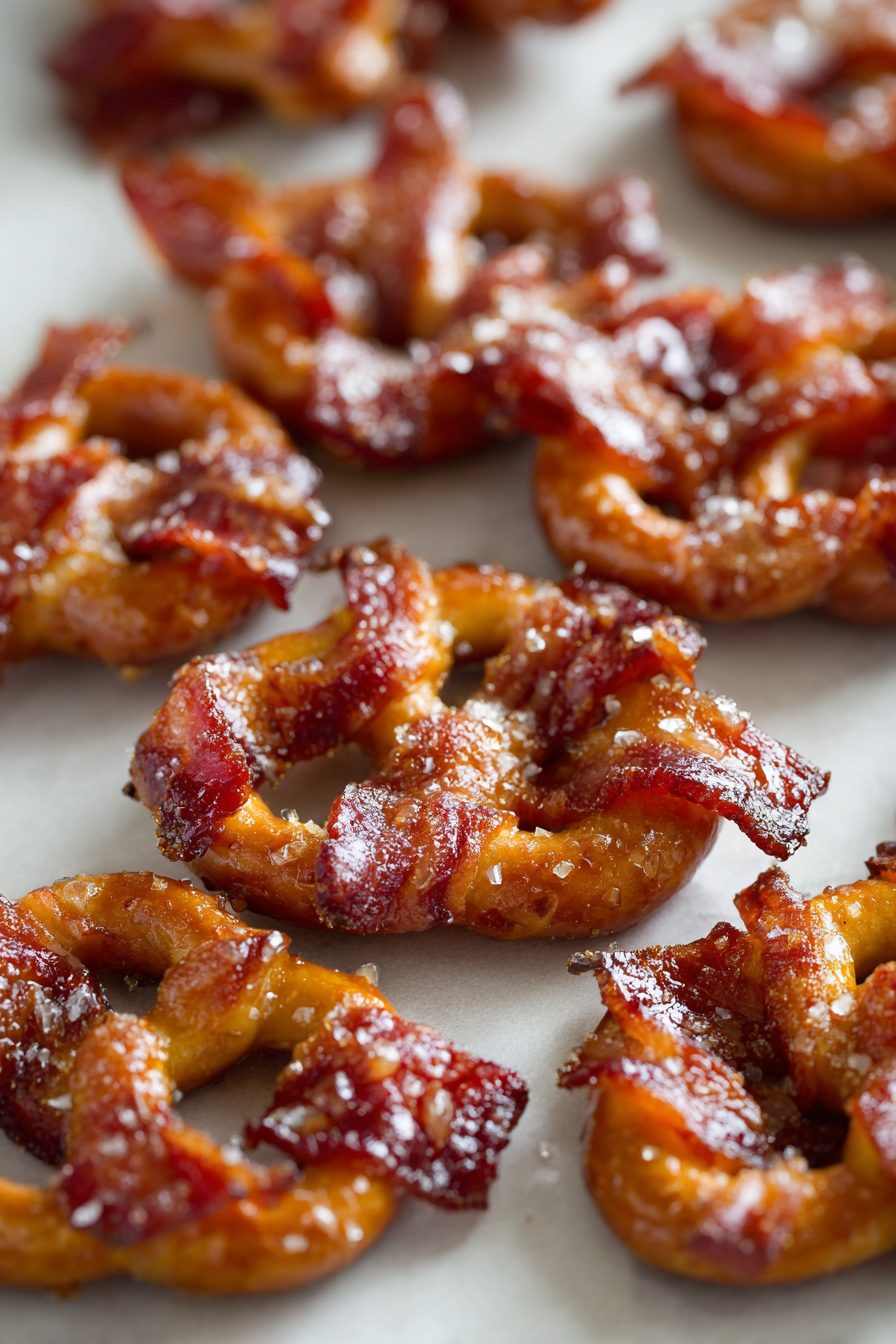 Maple Bacon Pretzels