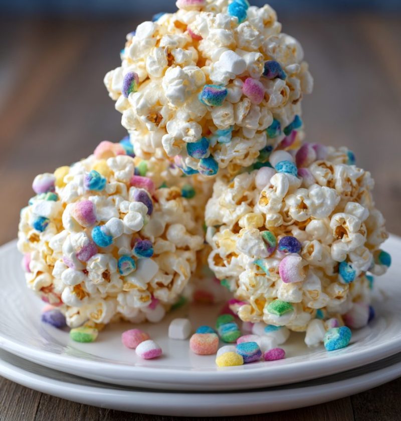 Marshmallow Popcorn Balls Recipe