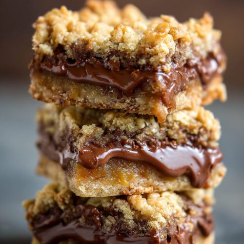 Oatmeal Fudge Revel Bars Recipe