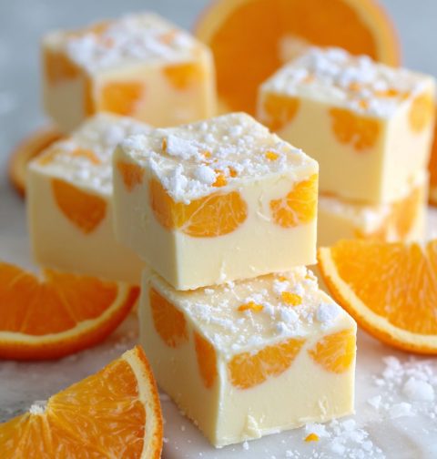 Orange Creamsicle Fudge Recipe