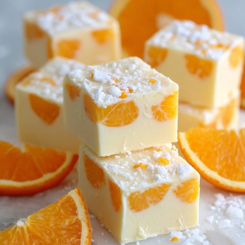 Orange Creamsicle Fudge Recipe