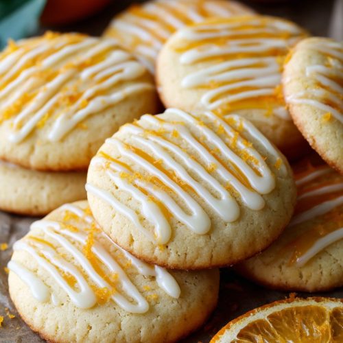 Orange Glazed Cookies Recipe