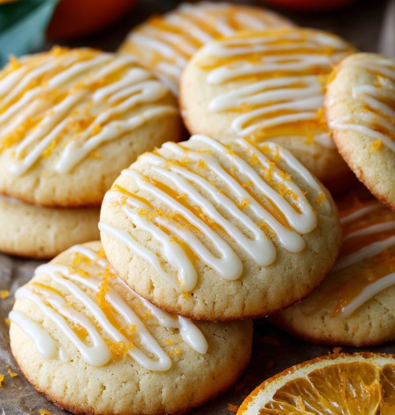 Orange Glazed Cookies Recipe