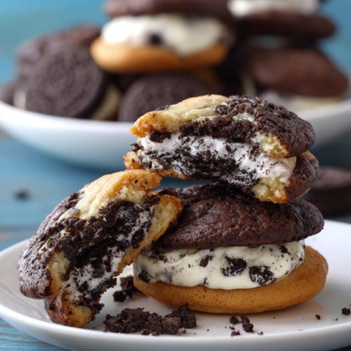 Oreo Stuffed Cookies Recipe