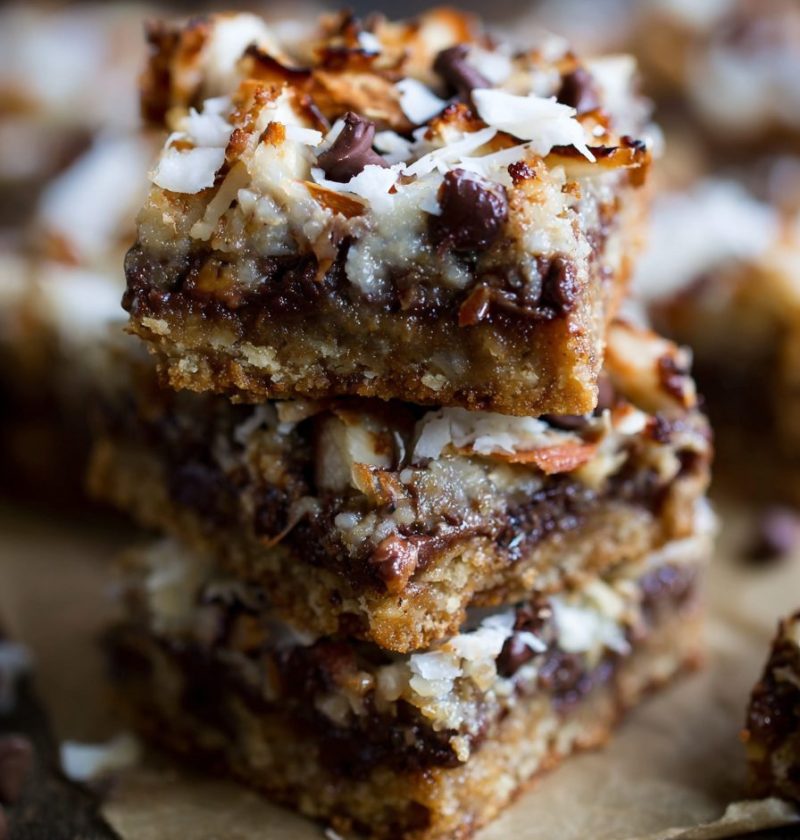 Paleo Magic Cookie Bars Recipe