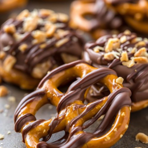 Peanut Butter Cup Pretzels Recipe